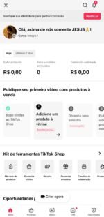 Conta TikTok Nicho Cristão +1.500 Seguidores | ✅conta TIKTOK shop ativa |🟰 Ideal para TikTok Shop