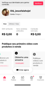 Conta TikTok shop 1,4 K Ativada sem DOC - Imagem 2