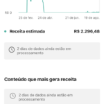 CANAL POV MONETIZADO TODO OK CRIADO RECENTE E JÁ GEROU 2 MIL REAIS.