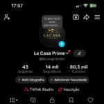 TikTok Monetizado +14 mil seguidores