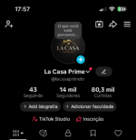 TikTok Monetizado +14 mil seguidores