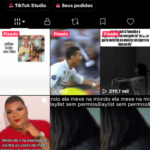 Conta tiktok com 11k de seguidores