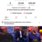 Conta do TikTok • 26 Mil Seguidores • Monetizada • Alto Potencial de Crescimento