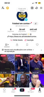 Conta do TikTok • 26 Mil Seguidores • Monetizada • Alto Potencial de Crescimento