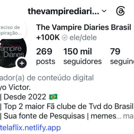 Conta do instagram Super engajada +150K