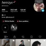 CONTA TIKTOK COM 54,7 MIL SEGUIDORES