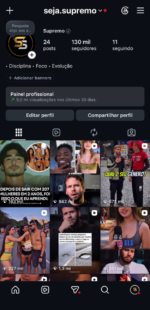 PÁGINA COM 9 MILHÕES DE ALCANCE NOS ÚLTIMOS 30 DIAS, 130 MIL SEGUIDORES INSTAGRAM, FORTE ENTREGA DE CONTEÚDO, PÚBLICO COMPRAR MUITO PRODUTOS NA PÁGINA.