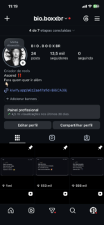 Conta no Instagram ativa e monetizada , ainda está ativa engajamento 4 milhões