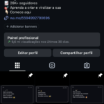 26k +Instagram orgânico e 100% engajado visualizações +9milhões nos story 9 mil visualizações conta ativa e crescendo engajamento orgânico ativ