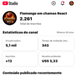 React notícias do flamengo