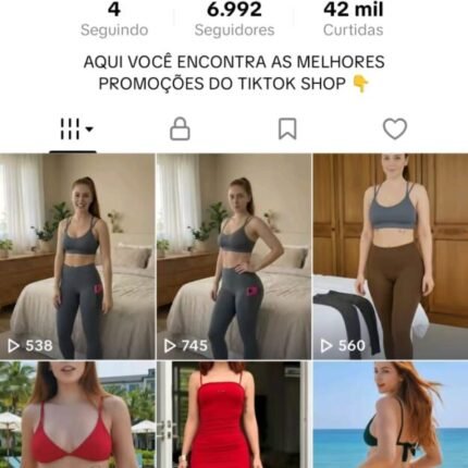 Conta Tiktok - 6.992 Seguidores
