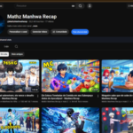 Canal de manhwa recap com 31k de inscritos