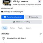 Página Facebook com 20 mil seguidores com alto engajamento apenas 20 POST e com mais de 80 mil de engajamento 888 mil visualizações