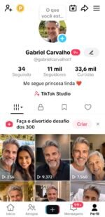 Conta Tiktok BR 🇧🇷 11K | Monetizada | Público feminino | Sem documento e sem restrição | Seguidores Reais