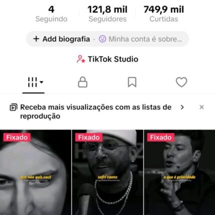 Vendo perfil com mais de 100k de seguidores Com Tiktok shopp ativo
