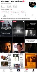 Canal Dark TIK TOK com 87 mil seguidores reais e engajados!