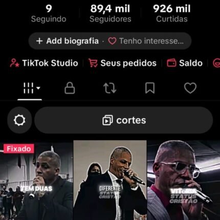 Conta Tiktok Dark 89 Mil Seguidores