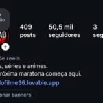 CONTA NO INSTA COM 50,3 Mil seguidores