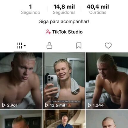 VENDO CONTA 14.8 MIL SEGUIDORES TIKTOK MONETIZADA