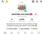 TIK TOK SHOP COM MAIS DE 5 MIL SEGUIDORES