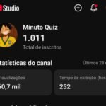 CANAL YOUTUBE 1.000+ INSCRITOS | 60 MIL+ VIEWS | NICHO ANIME/QUIZ | ATIVO E SEM STRIKES