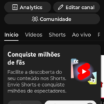 Oferta incrível Canal YouTube 419 mil inscritos
