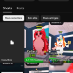 Canal de 1.1k de inscritos, com facilidade em crescimento em nicho de roblox