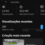 Conta YT 4K de inscritos + Instagram de 1.600K