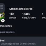 Conta Instagram 1K seguidores