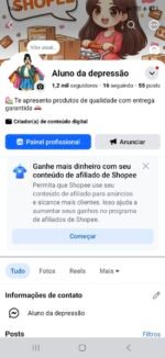 Página facebook 1k