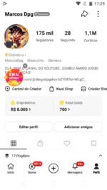 KWAI MONETIZADO COM 175 MIL SEGUIDORES!