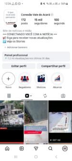 Página INSTA 15K SEGUIDORES