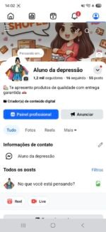 Página facebook 1k