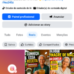 Página no Facebook bem engajada