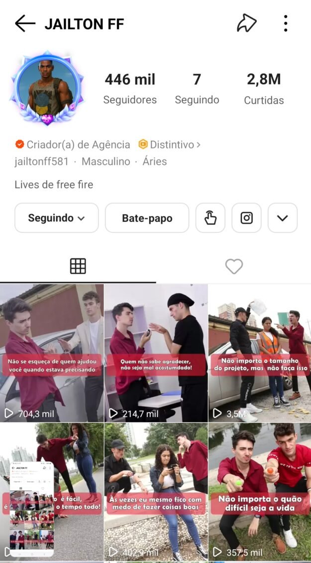 cropped-Screenshot_20260829_184205_Kwai.jpg Conta do kwai com 445 mil seguidores e o verificado ✔️ - Imagem 1