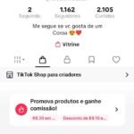 Conta Tiktok shop BR 🇧🇷 | Público feminino | sem documento e sem restrição | seguidores 100% reais