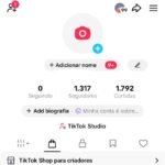 CONTA TIK TOK 1,3K DE SEG E 1,7K DE CURT (SHOP ATIVO) PROMOÇÃO CONTAS TIK TOK