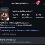 CONTA INSTAGRAM NICHO MUSCULAÇÃO / ACADEMIA 56 MIL SEGUIDORES MONETIZAÇÃO LIBERADA E 2 MILHÃO DE ALCANCE NOS ULTIMOS 30 DIAS
