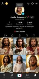 Conta TikTok Shop - 1870 Mil Seguidores / Nicho Religião (SEM DOCUMENTO)