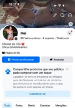 Página Facebook com 277k seguidores