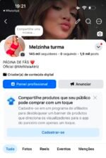 Página Facebook com 145k seguidores
