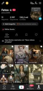 Conta TikTok 2,1K+ Seguidores | Nicho Curiosidades | Pronta para Usar
