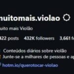 Instagram de Música +400.000 seguidores reais - Maior do Brasil no Nicho
