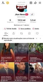 TIK TOK VIRAL, NICHO NOTÍCIAS, MONETIZADO 137 MIL SEGUIDORES
