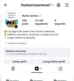 Perfil Insta com 11 mil seguidores ! Quase 8 milhões de visualizações em 30 dias ! Seguidores 100% Reais !