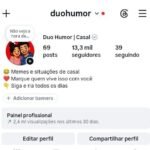 Conta com 13 mil seguidores Reais! Mais de 2 milhões de Views 30D! Seguidores orgânicos !