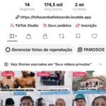 Conta com 175 mil seguidores pronta para trabalhar