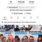 Conta com 79 mil seguidores
