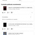 Canal do YouTube não monetizado