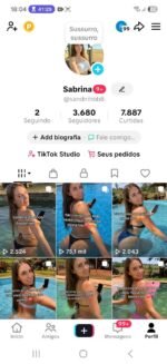 🔥Conta TikTok Shop ativa sem doc. | Pronta para faturar🚀 3600 Seguidores